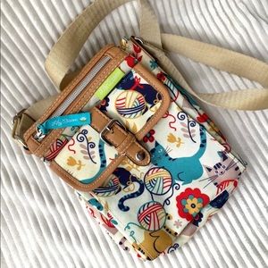 Lily Bloom Kitty Crossbody Purse